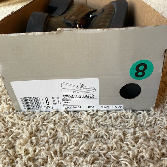 Kenneth Cole Reaction Sienna Lug Loafer - Black - Picture 9 of 9